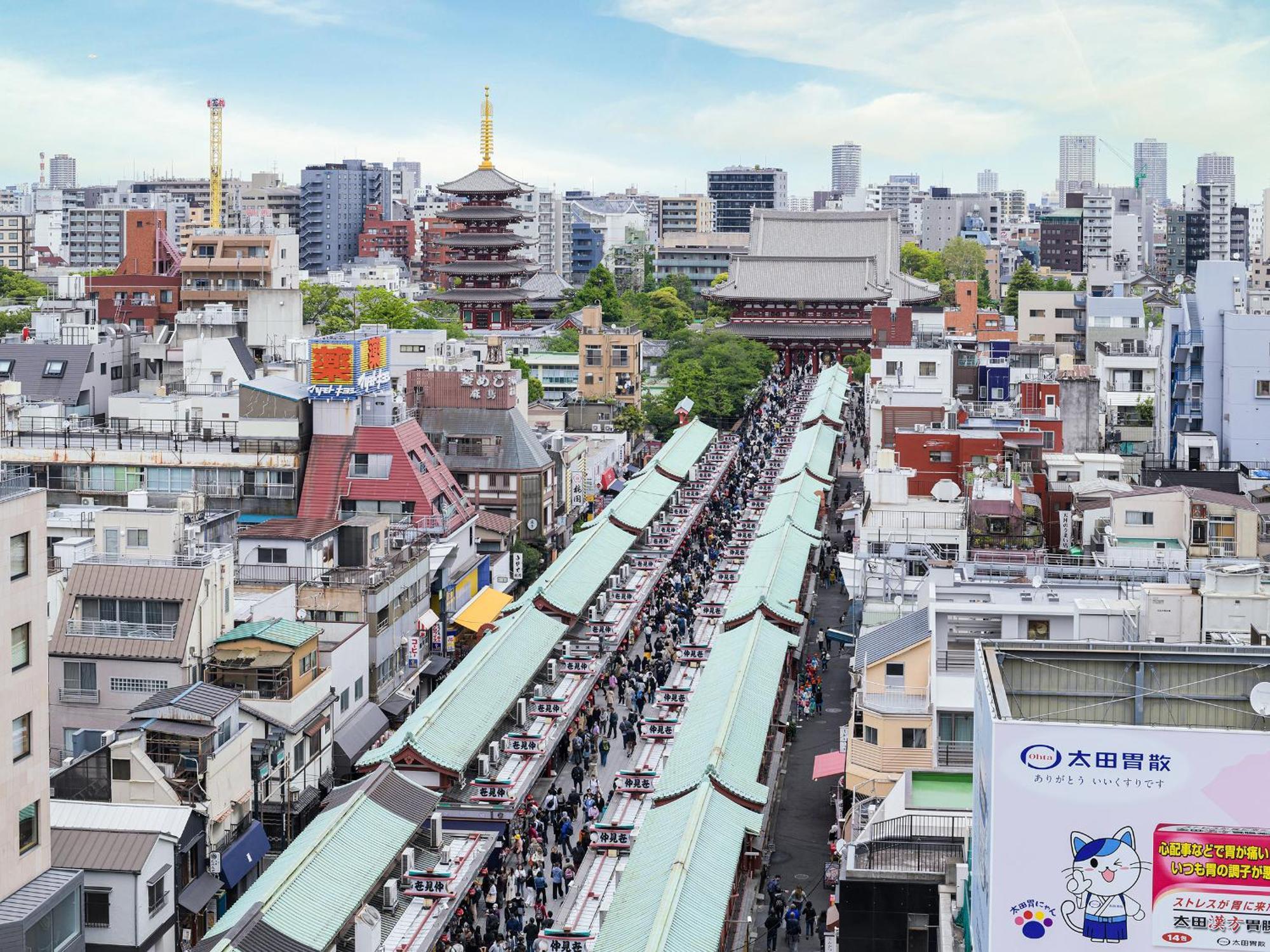โรงแรม Vessel Asakusa Tsukuba Express